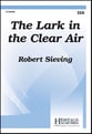 The Lark in the Clear Air SSA choral sheet music cover